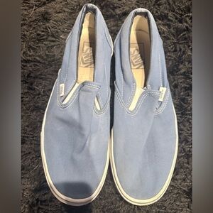 Vans Blue Slip-On Loafers